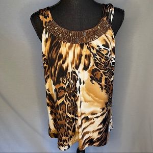 AGB leopard print top